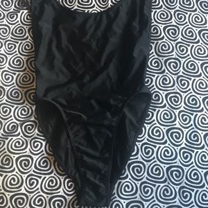 American Apparel Sexy Plunging Back Swimsuit